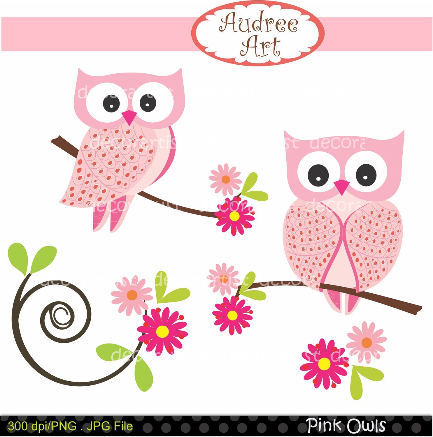 owl painting clip art - photo #39