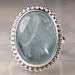 SALE - Aquamarine Cocktail Ring in Sterling Silver - now 20% OFF