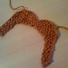 Knitted Ginger Fu Manchu Moustache