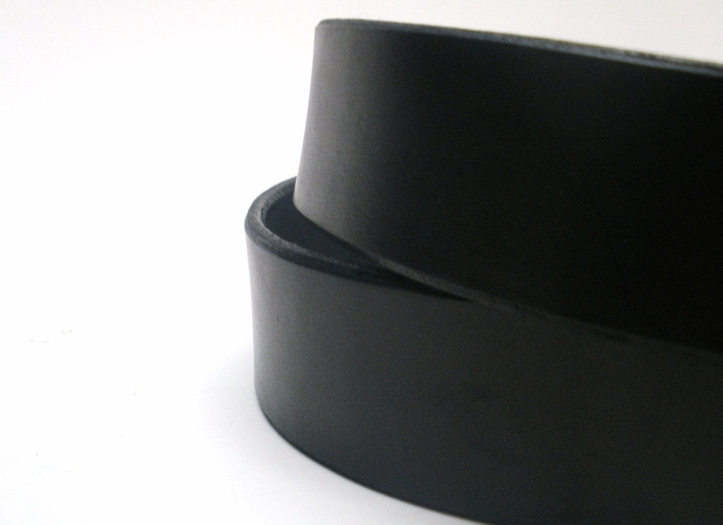 Black Leather Belt Handcrafted Men's Black Leather Belt Women's Black Leather Belt
