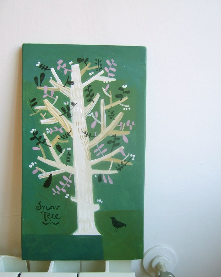snow tree