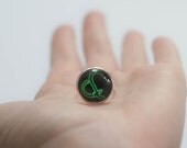 Unique Neon Ampersand Photo Ring: Adjustable, Choice of Photos