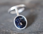 Sapphire Cage Ring