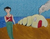 After an Exciting yet Turbulant Youth, Frances has Finally Found Peace Living in her Shell House by the Shore