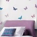 Butterfly Stencils 4pc kit - Easy decor, Nursery, Kids Room, Crafts, Fabrics, Furniture stencils