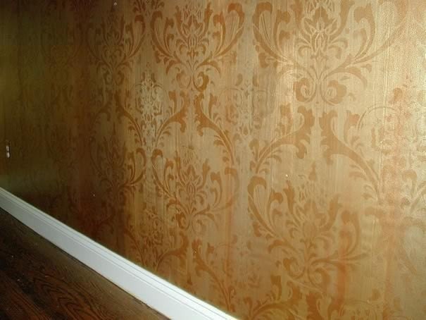 Damask Stencil Anna - Reusable Large Wall Stencils - DIY decor