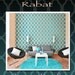 Moroccan Stencil Design Rabat LG - Reusable stencils for walls - DIY decor