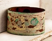 Leather Jewelry Cuffs Bracelets Wrist Bands for Women Eco Friendly, Upcycled, Reclaimed, Remade, Repurposed, OOAK