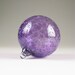 Blown Glass Christmas Tree Holiday Ornament Suncatcher Amethyst Purple Ice Bulb Ornament