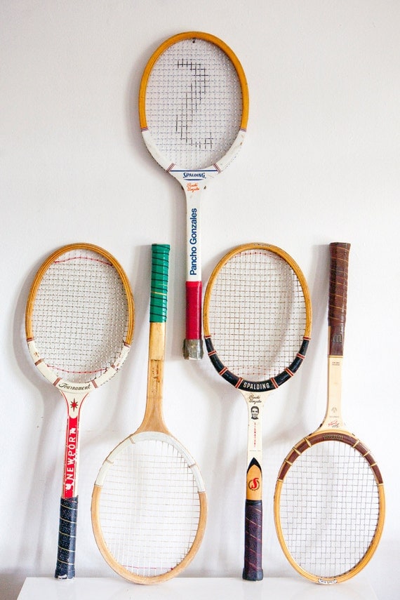 Vintage Tennis Rackets // Three Available - You Choose One
