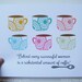 CLEARANCE Colorful  8 x 10 Art Print, Coffee, I love coffee, Coffee Lover, Funny Quote