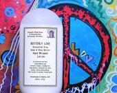 BUTTERLY LOVE Hand & Body Lotion, Eczema Psoriasis Lotion, Handmade Sensitive Skin Lotion