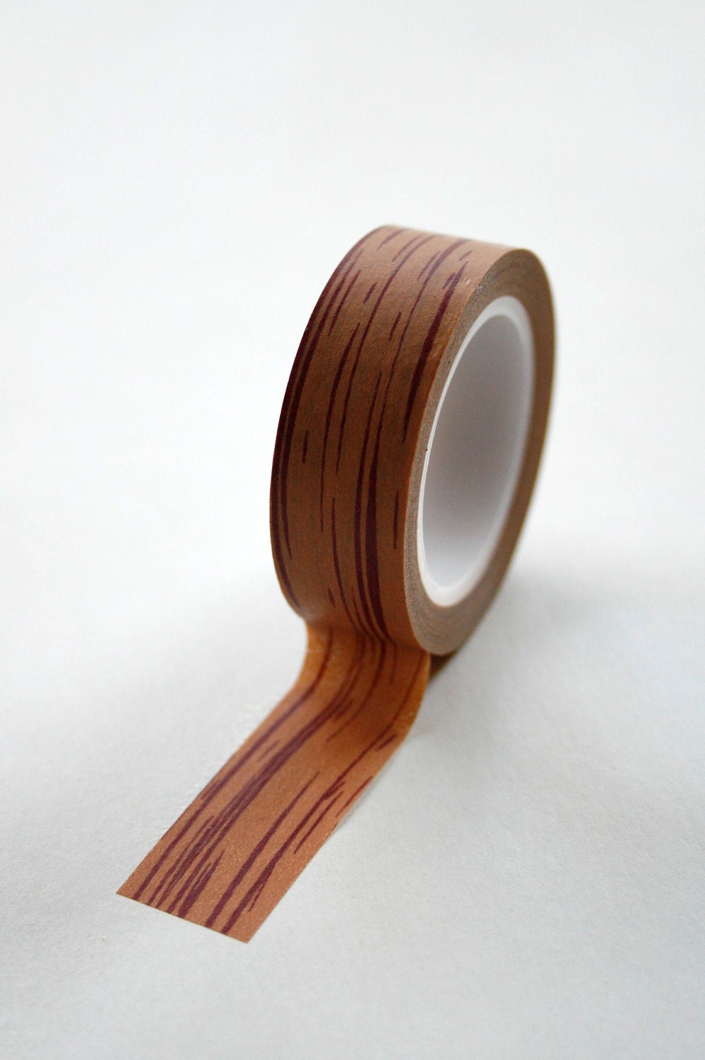 Washi Tape - 15mm - Woodgrain Brown Wood - Deco Paper Tape No. 354
