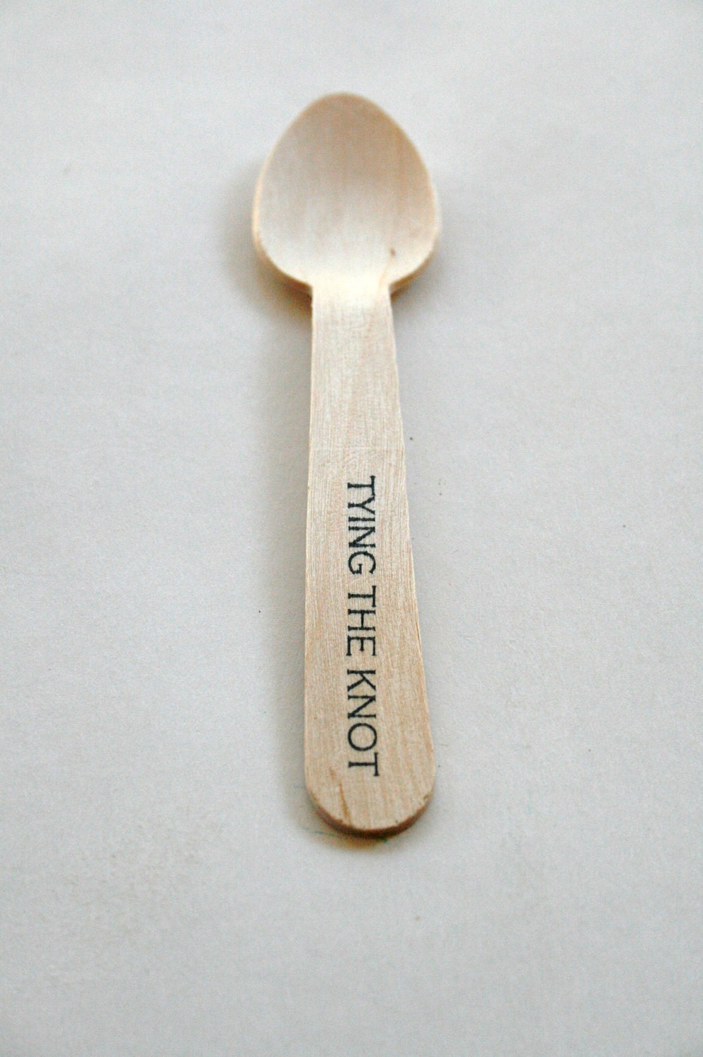 48 Disposable and Compostable Crafty Wooden Utensils Cutlery Greenware - Knife Fork Spoon - Eco Natural - Tying the Knot