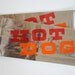 Priority Mail - Vintage Style Foil Paper Lined Hot Dog Bags - Fresh and Delicious - Gusseted 3.5 x 1.5 x 8.5 Inches - set of 50