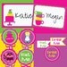 Alice birthday party tea party printable party package DIY birthday