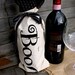 Halloween Boo Wine Bottle Bag