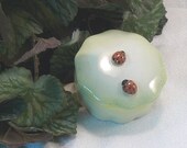 Ceramic Ladybug Keepsake Box
