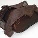 OOAK Flirty Skirt Purse in Bronze Taffeta