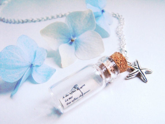 Message in a Bottle Necklace