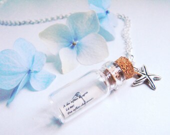 Message in a Bottle Necklace