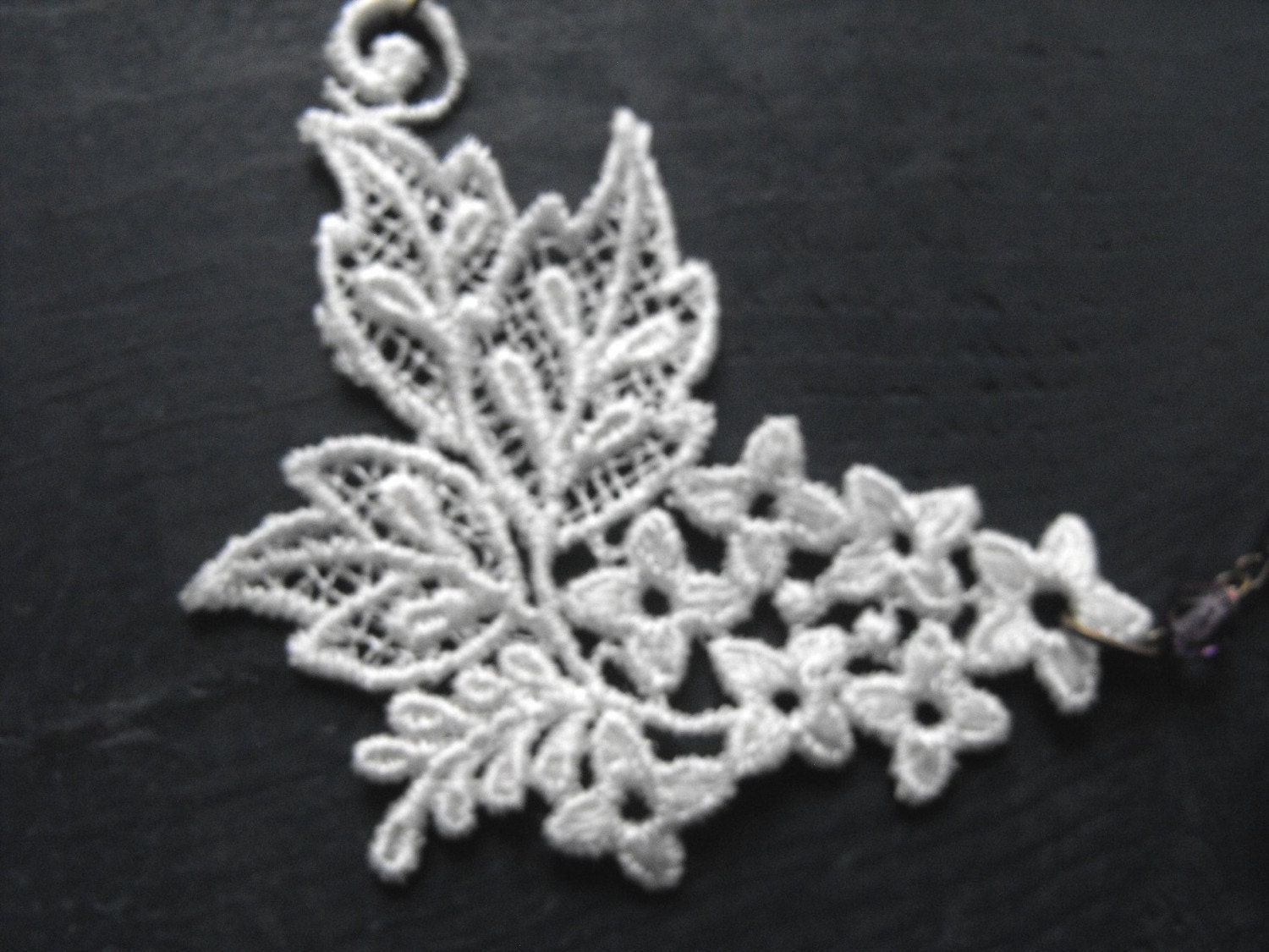 Ivory Lace Necklace