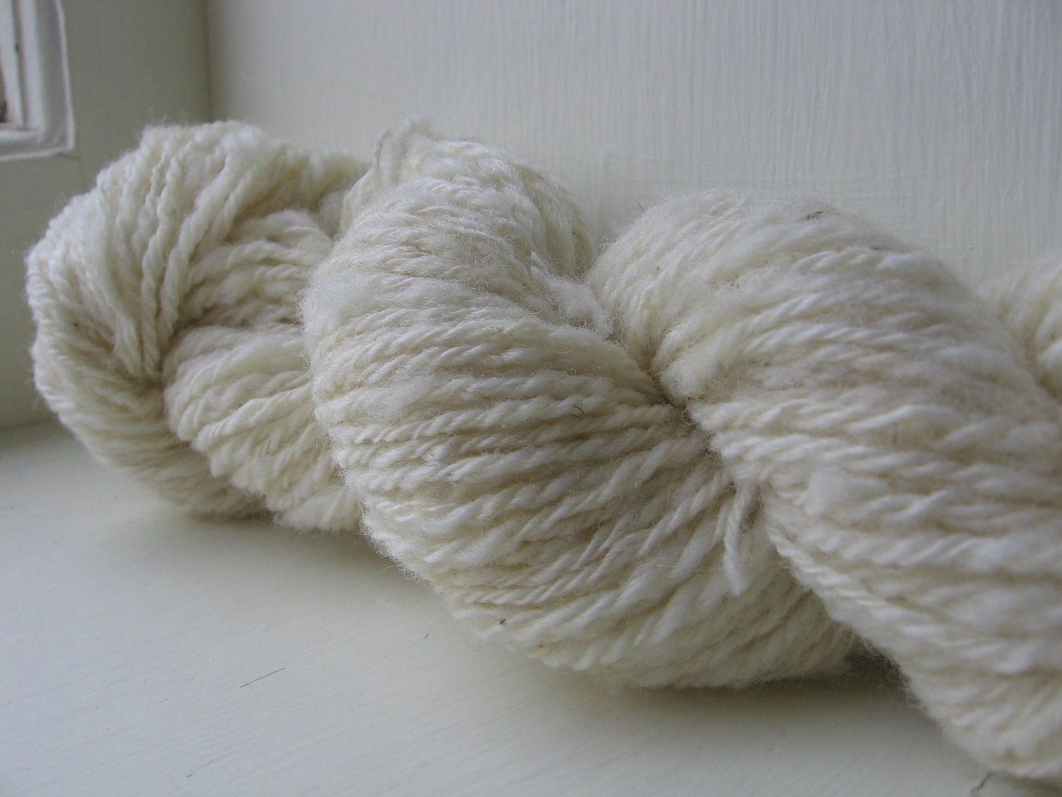 Dye On Arrival - Undyed Handspun Wool