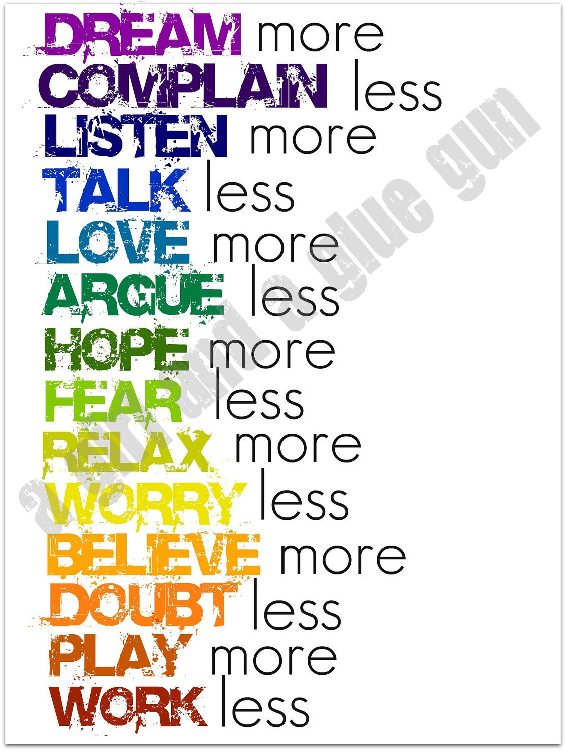rainbow printable