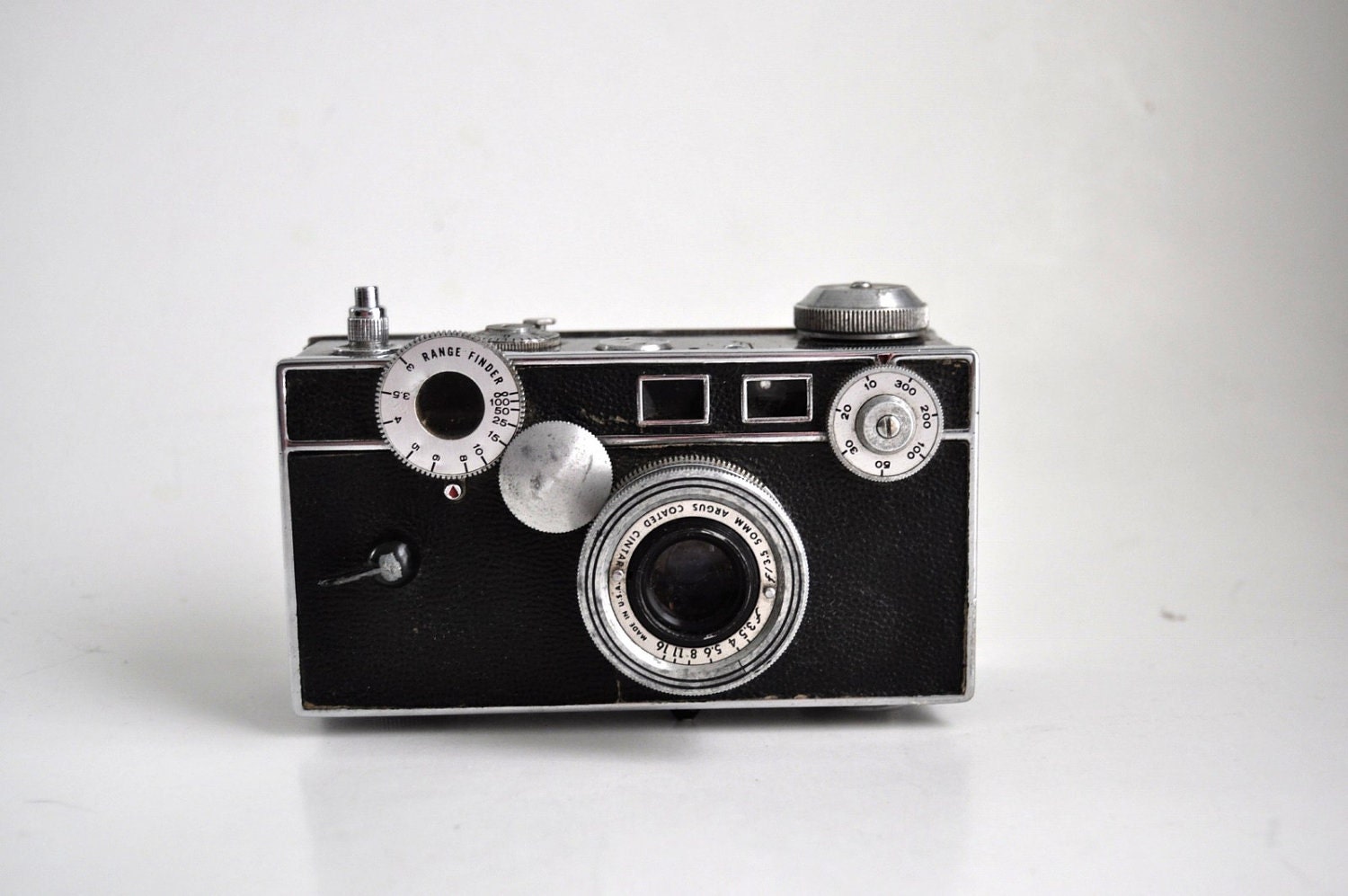 Vintage Camera Argus C-3 Brick Simple Geometric Design - retroEra