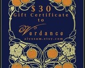 Gift Certificate
