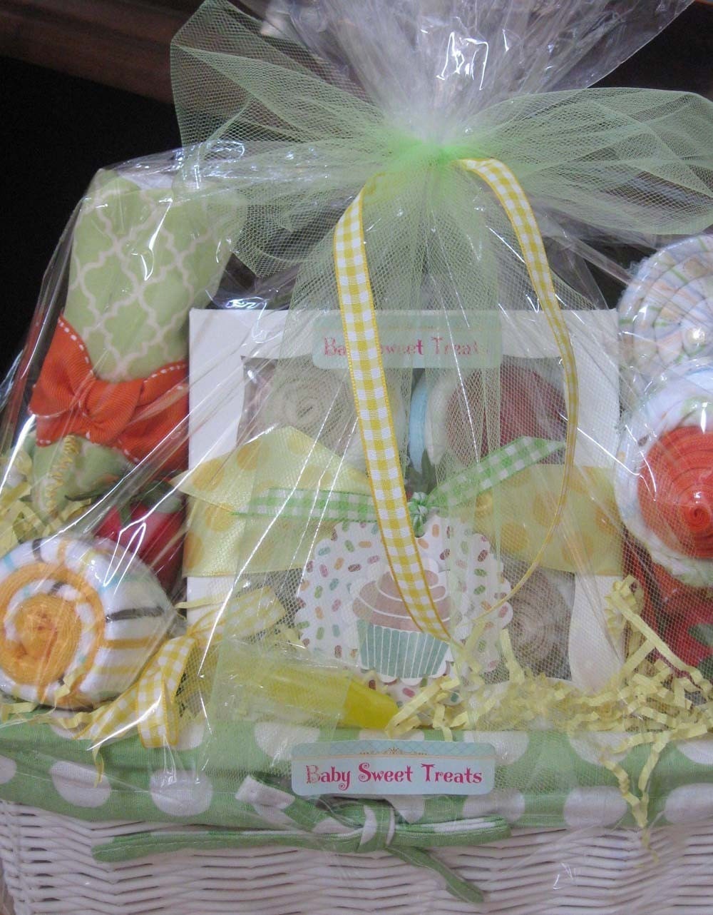 SWEETest Unisex Baby Gift Basket Confection(tm) - A Baby Sweet Treats Original