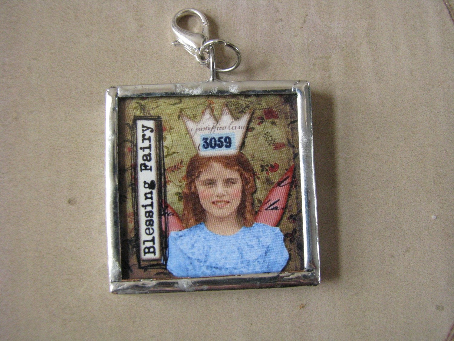 Blessing Fairy Soldered pendant
