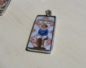 New size Commandment no 11 Thou shalt quilt all the days of thy life soldered pendant