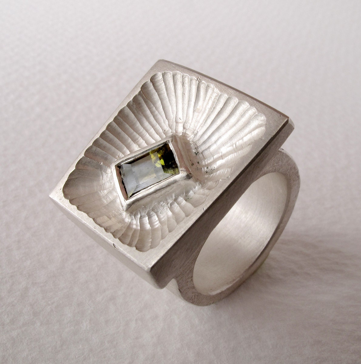 Tourmaline Ring for MEN