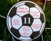 Bowling Basketball Football Soccer Baseball Birthday Invitations