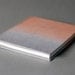 Ombre Book in Peach and Gray Linen with Lined Pages
