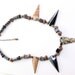 stone bead necklace Show Stopper semi precious adjustable