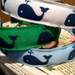 Boutique Preppy WHALES Ribbon Headband 7/8" width 3 colors to pick