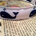 Boutique Preppy WHALES Ribbon Headband 7/8" width 3 colors to pick