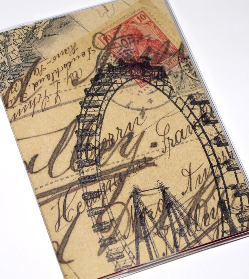 Passport Cover  - Ferris Wheel