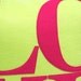 Pink and Green Love 18" Pillow Cover - Bright Home Decor