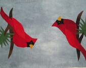 Cardinal Hand Dyed Wool Finished Table Runner