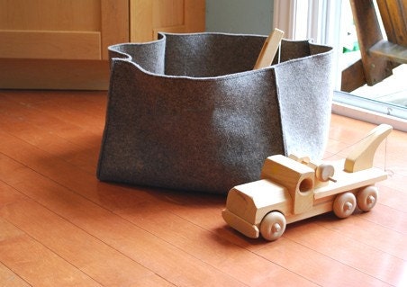 Large Felt Storage Baskets