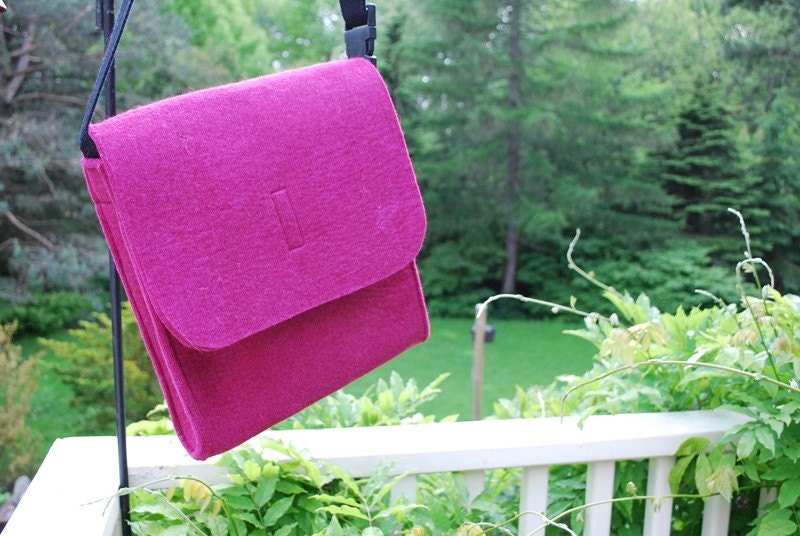 Felt Messenger Bag