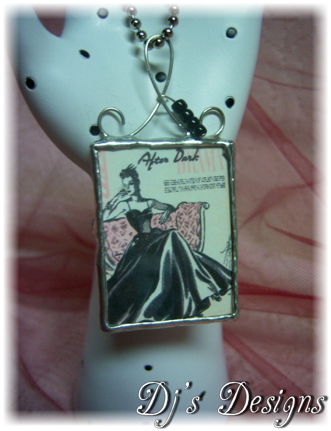 After Dark Reversible Necklace Charm