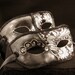 Principe and Principessa Scuro (The Dark Prince and Princess) Paired Masks for Masquerade/Costume/Halloween/Prom/Cosplay