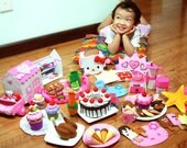 Lovely Pink Party Collection at special price---PDF Pattern via Email-T03,T07,T08,F09,F18,F20,F23,F24,F25
