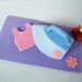 New Felt toys pattern,Washing machine set--PDF pattern via Email--T12