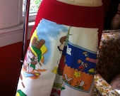 Super Mario Zelda Skirt OOAK Upcycled