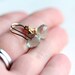 Mint Green Earrings Green Amethyst and Gold Gemstone Earrings